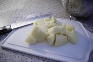 mf-chopped potatoes